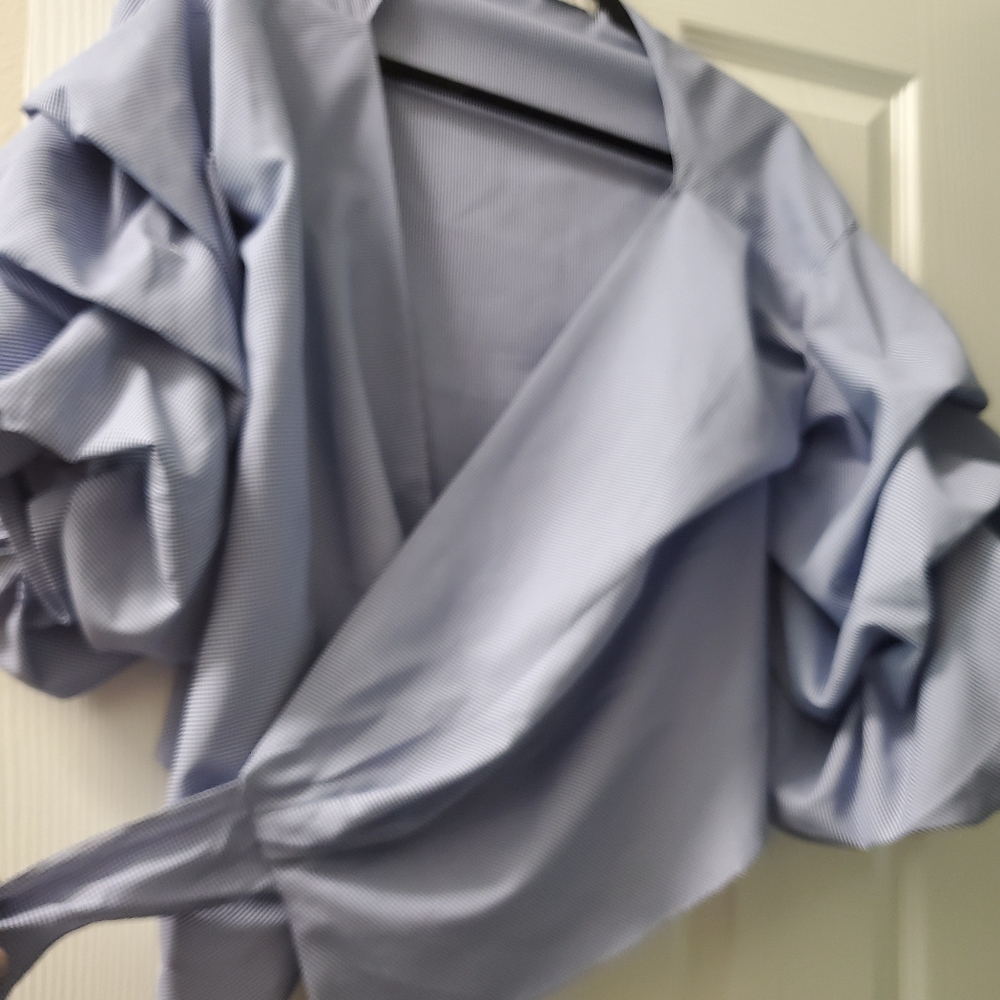 Wrap blouse